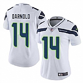 Women's Seattle Seahawks #14 Sam Darnold White 2025 Vapor Limited Stitched Jersey Dzhi,baseball caps,new era cap wholesale,wholesale hats